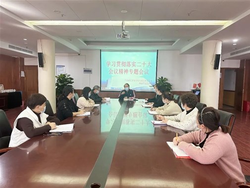 礼赞二十大 开启新征程——商丘市智谷幼儿园学习贯彻落实二十大会议精神专题会议